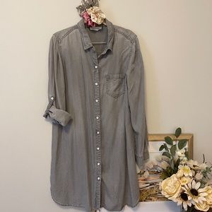 Soft shirt dress